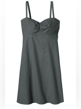 Patagonia Women’s Summertime Mini Dress Olive Green Size 4 Outdoor Organic